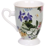 Кружка керамическая 300мл «Цветочная фантазия» в подарочной коробке