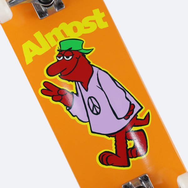 Скейтборд в сборе Almost Peace Out FP (orange) артикул: - купить в магазине Дайс