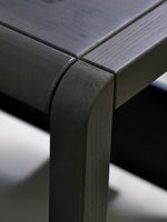 Стол компьютерный Мадейра из натуральной сосны, деревянный, серый