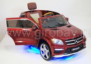 Детский электромобиль River Toys Mercedes-Benz GL63 A999AA красный