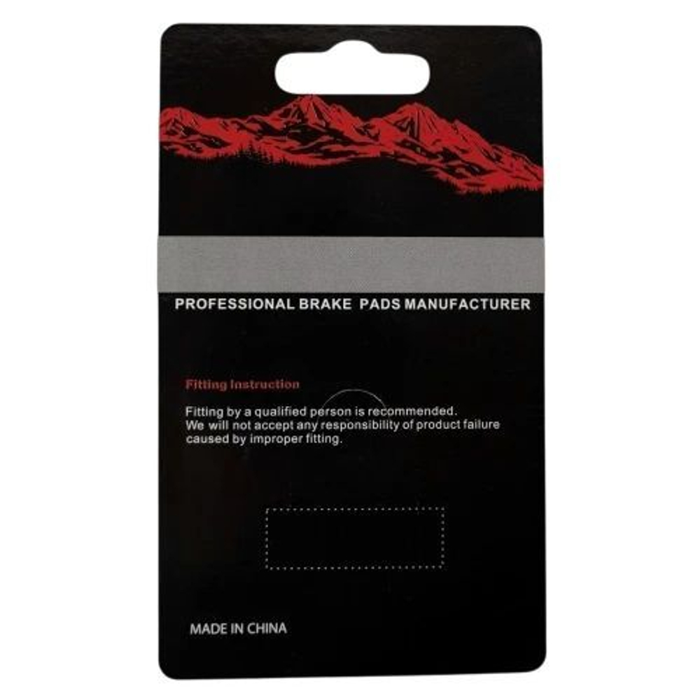 Колодки тормозные TP-03F для электросамокатов и велосипедов