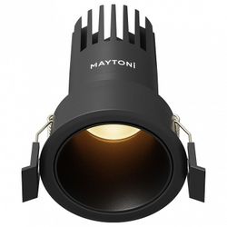 Встраиваемый светильник Maytoni Dip DL116-10W-2.7K-B