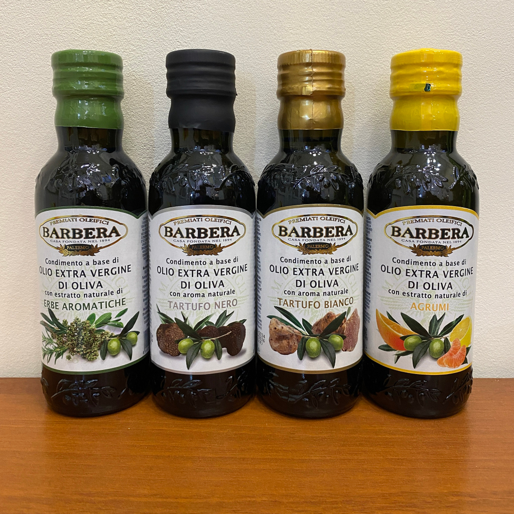 Масло оливковое BARBERA ТРЮФЕЛЬ БЕЛЫЙ Extra Virgin 250 мл Италия