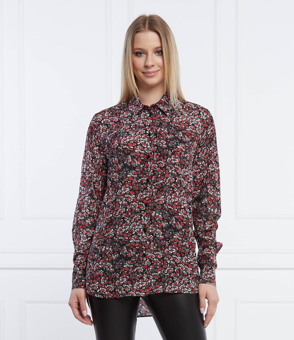 рубашка chemise The Kooples - бордовый(FCCL24087K)