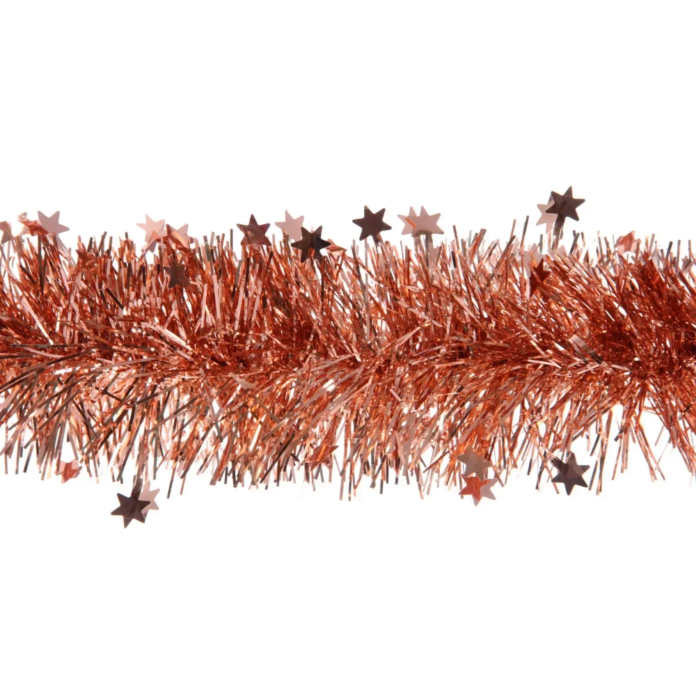 Мишура «Звёздный путь» 2 м 10 см, Медный