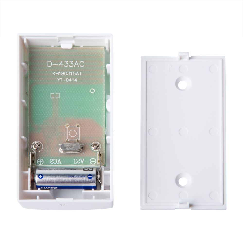 UDB-095W-R1T1-38S-BL-WH Звонок электронный. 220В. Радиус действия 150 м. Черный с белым. ТМ Uniel