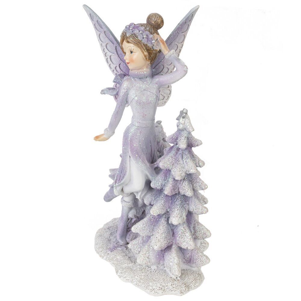 GAEM Фигурка декоративная "Фея с ёлочкой", L11 W6,5 H17 см