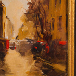 Картина «Город на закате»