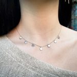 Ожерелье FULL MOON, серебро