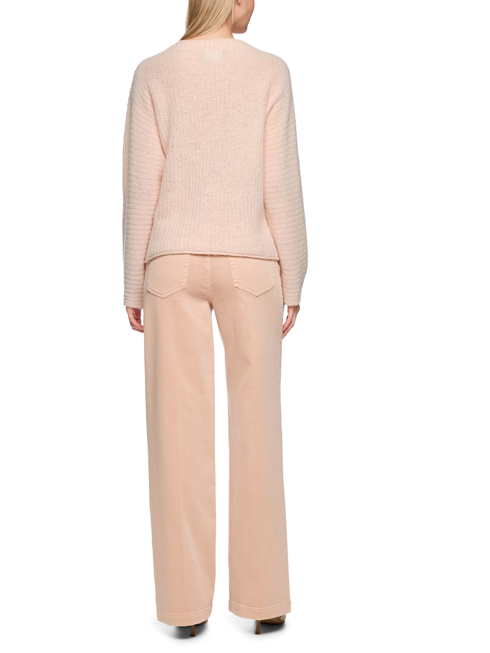 Джемпер из шерсти альпака (Knitted in Germany)