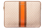 MICHAEL KORS Jet Set Canvas With Leather Laptop Bag Regular Unisex Orange