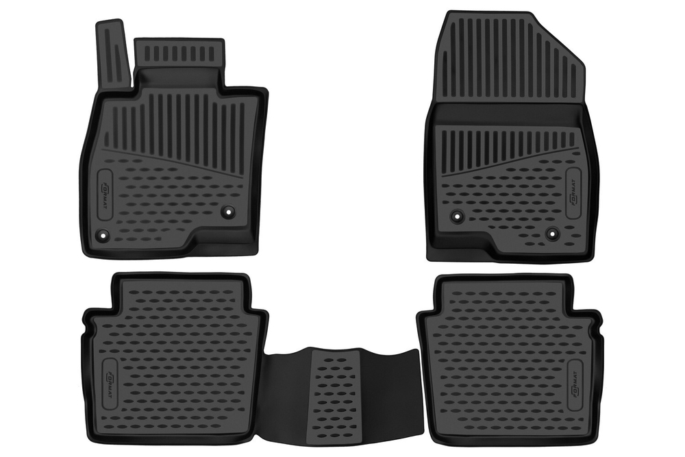 Коврики в салон для MAZDA 6, 2018- , 4шт. (Повышенная устойчивость, повышенная износостойкость) FORMAT.01905210K