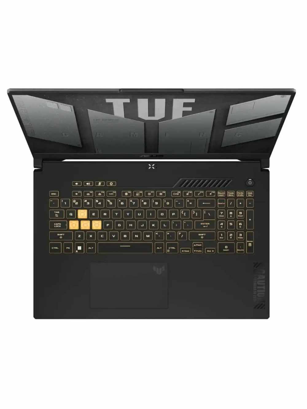 Ноутбук ASUS TUF Gaming F17 FX707VJB-HX100 17.3"/1920x1080/Intel Core 5 210H 2200MHz/16GB/512GB SSD/NVIDIA GeForce RTX 3050 6GB/Без ОС (90NR0MY5-M003R0) Grey