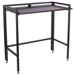 Стол BRABIX "Smart CD-009", 800х455х795 мм, ЛОФТ, складной, металл/ЛДСП ясень, каркас черный, 641875