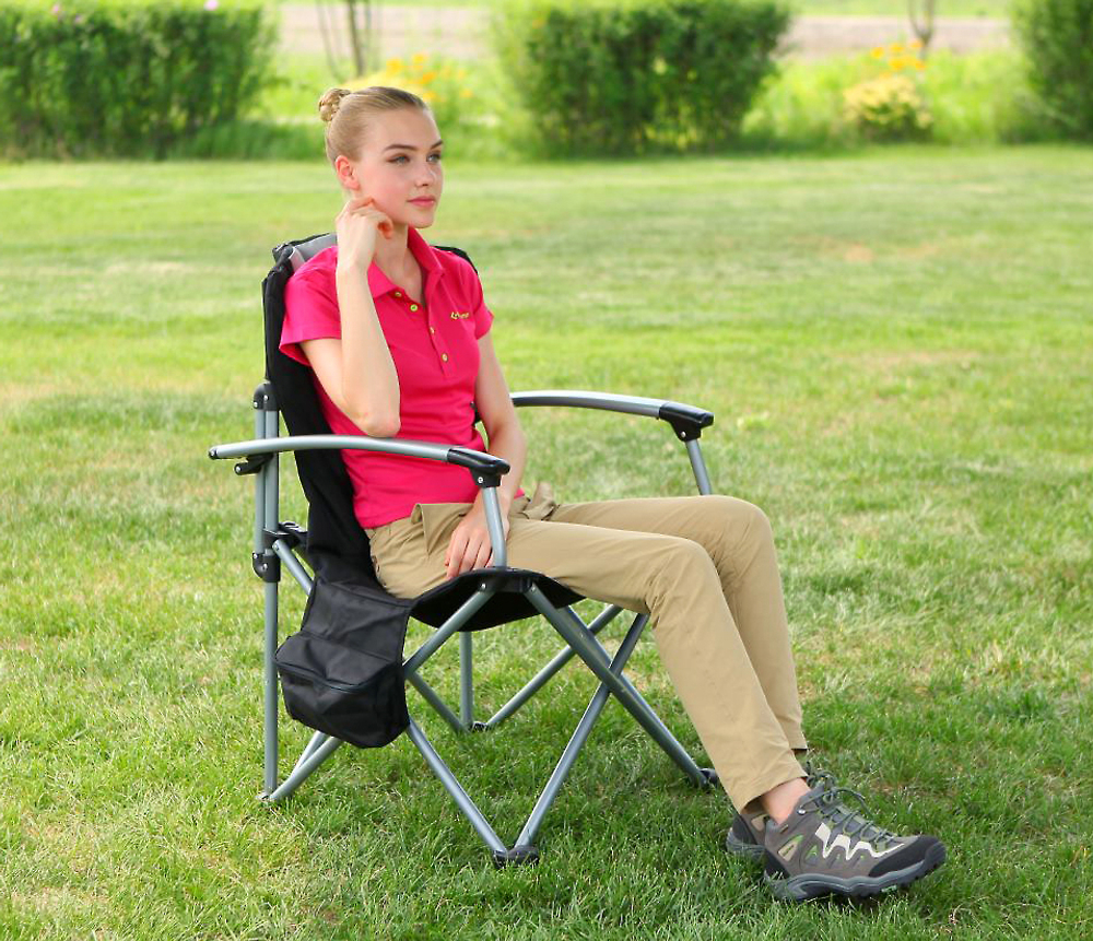 раскладное кресло KingCamp Deluxe Steel Arm Chair 3987