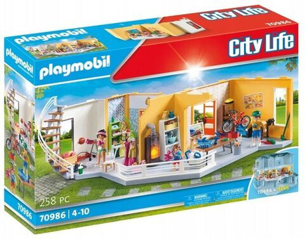 Конструктор Playmobil City life 70986 Дополнительный этаж современного дома