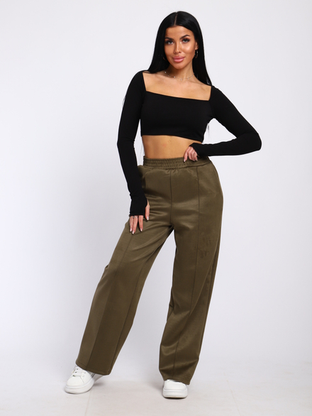 Брюки на манжете 2