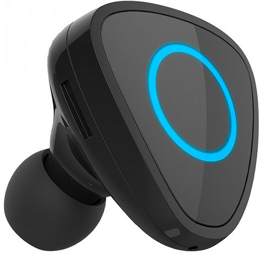 Bluetooth гарнитура Roman R6000+АЗУ 2,1А black