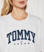 Футболка VARSITY 1 Tommy Jeans - серый(DW0DW18403)