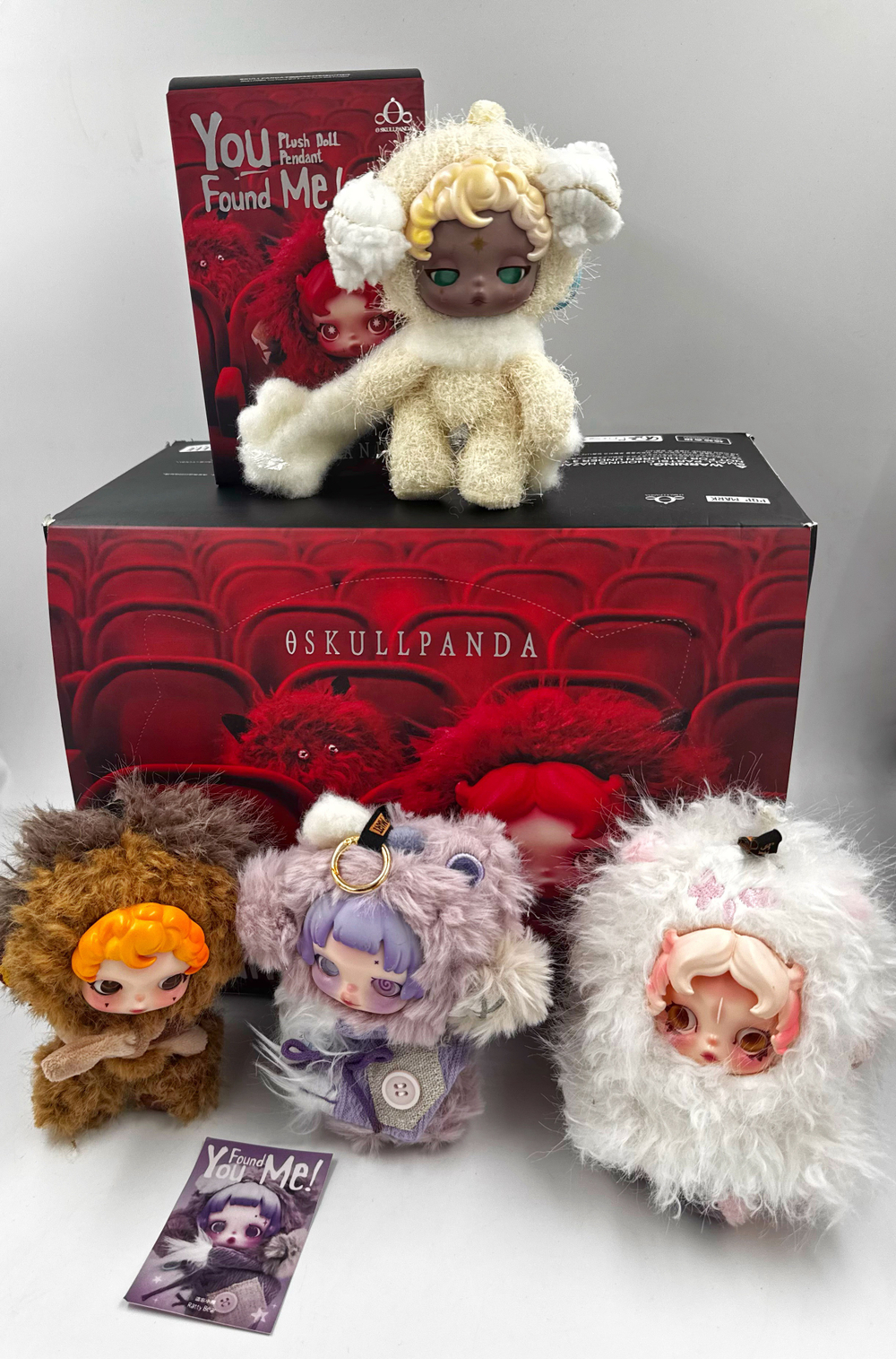 Брелок игрушка «Skullpanda» оптом