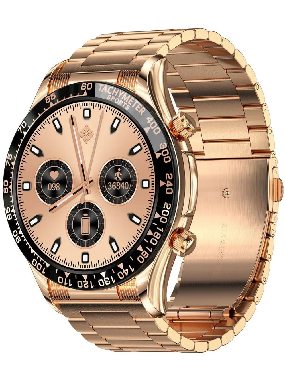 Смарт часы PARASMART Esthete A18, золотистый