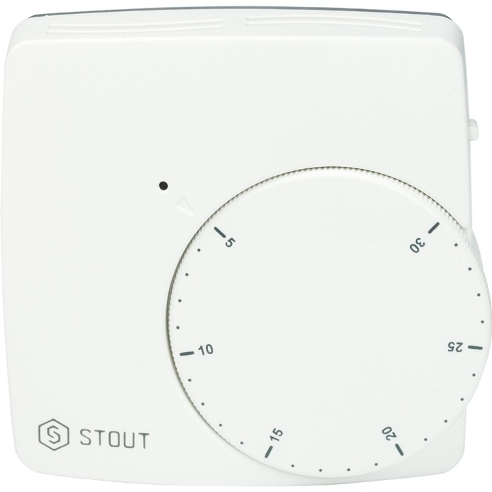 Комнатный термостат Stout WFHT-DUA с датчиком в пол L=3 м