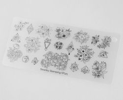 Swanky Stamping Пластина для стемпинга 121.