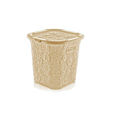 Многофункциональная корзина ажурная 15 лт бежевый