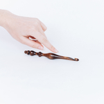 Деревянный крючок для вязания из древесины березы 7,5 мм. K229