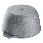 Кастрюля алюм, антиприг, 4 л, с крыш, крыш стекло, кругл, Мечта, Premium grey, 44901, сер