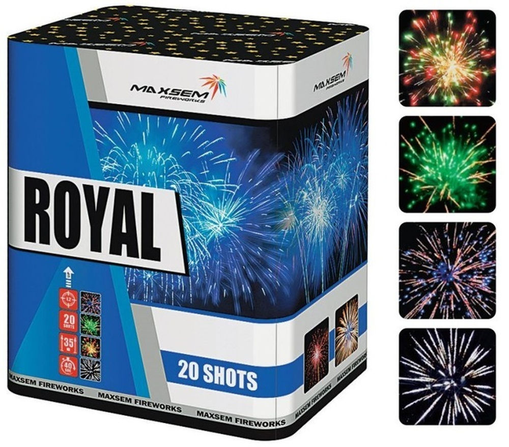 Батарея салютов "Royal" GP507 20 залпов *1,2"