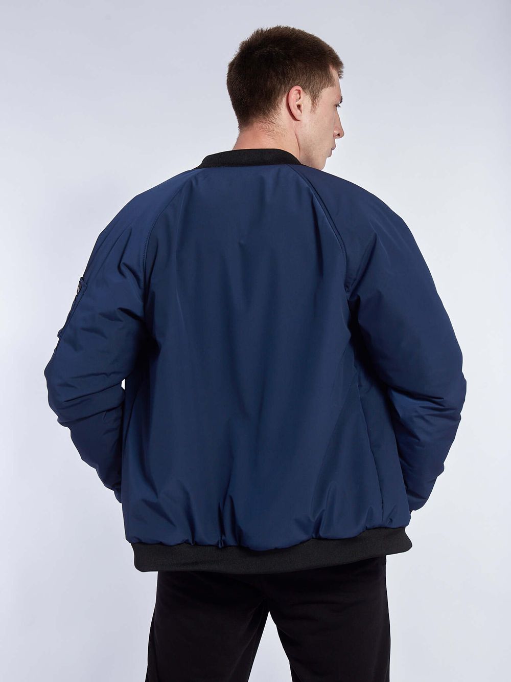 Бомбер Antisocial AW24 синий