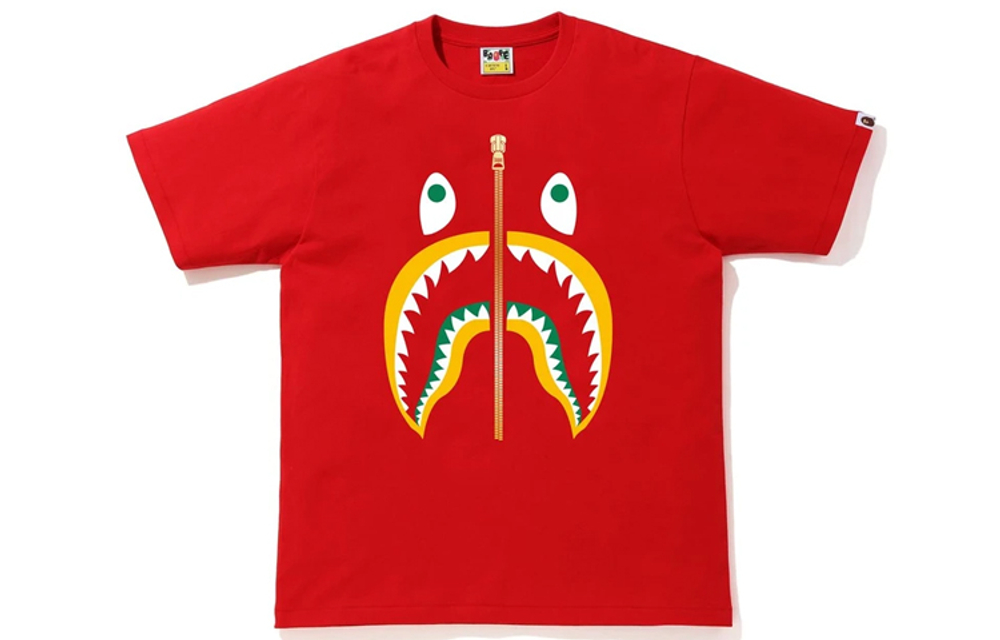 A Bathing Ape Colors Shark Футболка