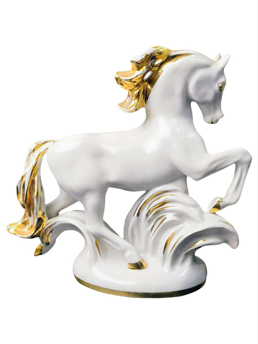 Фарфоровая статуэтка "Конь-огонь" ЛФЗ