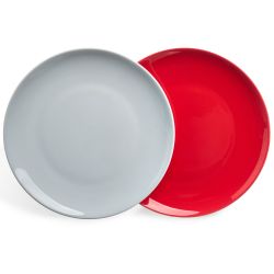 НАБОР ТАРЕЛОК ЗАКУСОЧНЫХ LEFARD "TET-A-TET" 2 ШТ. 20,5 СМ (КОР=16НАБ.)