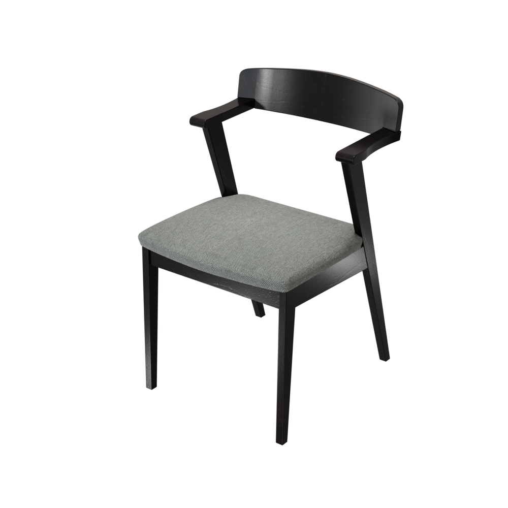 Стул кресло OSTIN 3 / Гонконг 1, цвет венге + ткань №119