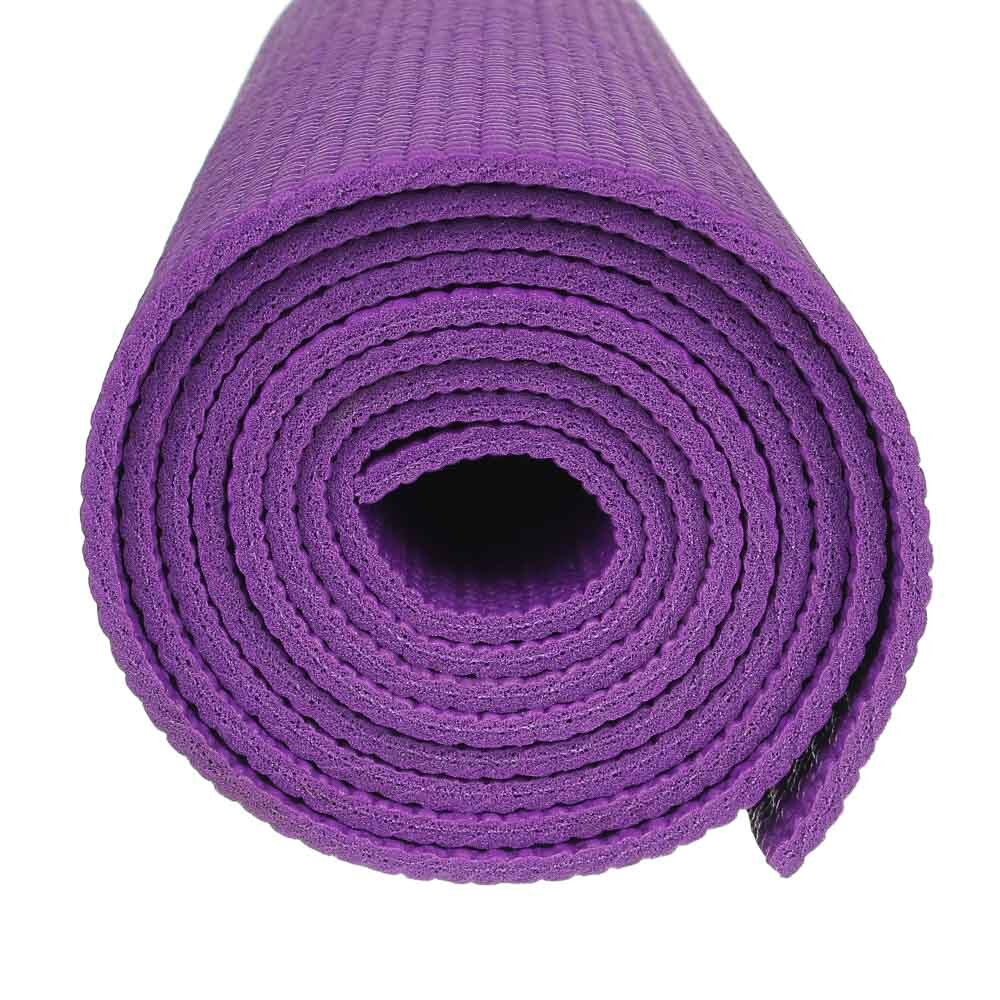 SILAPRO Коврик для йоги и фитнеса 61х173х0,4см, ПВХ, 4 цвета (Шт)