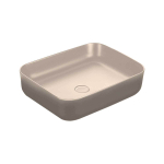 Раковина керамическая Vincea VBS-105MC, 500*390*130, накладная, цвет капучино матовый, , шт