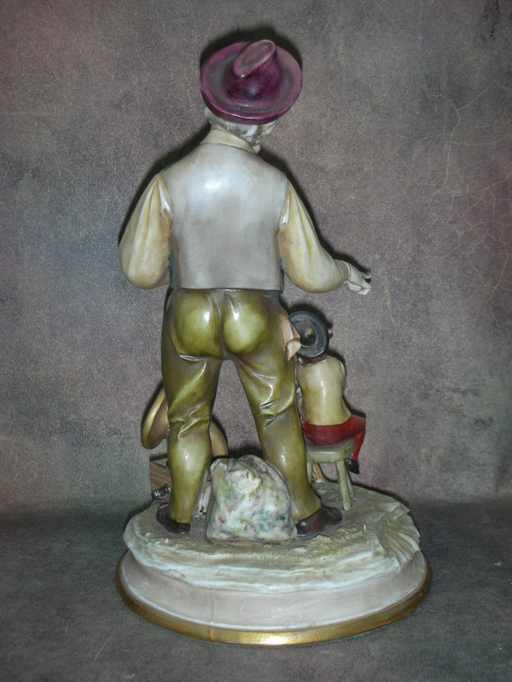 Статуэтка. Фарфор. Музыканты. Capodimonte. Италия