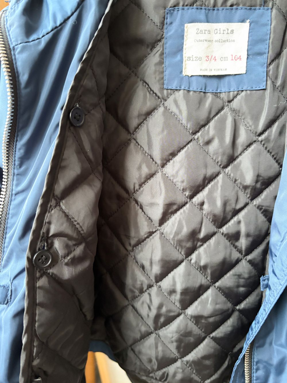 Куртка со съемным подкладом Zаra, 104