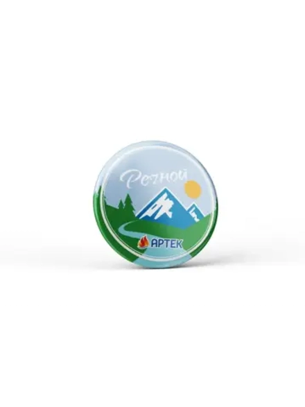 Значок закатной 37 мм