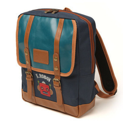 Рюкзак детский жесткой формы с принтом робота