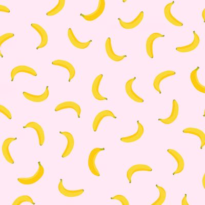 Бананы бананцы на розовом