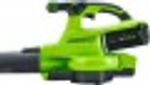 Воздуходув-садовый пылесос аккумуляторный GREENWORKS GD40BVK4 40V 2406907UB