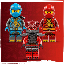 Конструктор LEGO Ninjago 71830 Штормовой мех-наездник Кая — фото 12