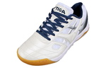 Stiga Abrasion Resistant Breathable Low top Table Tennis Shoes Unisex White Gray