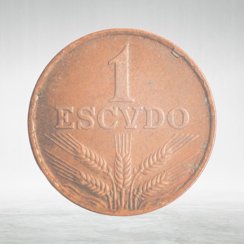 Portugal, 1 Escudo, 1975, VF