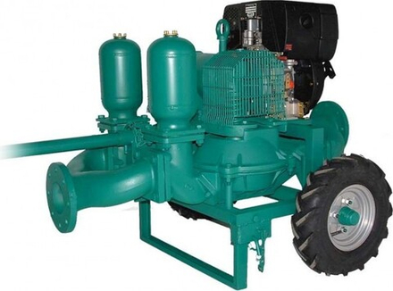 Мотопомпа дизельная Caffini Libellula LIB/2-6 P58.5/AL-NBR/Hatz1D50+T для вязких жидкостей 121822