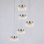 Подвесной светильник MD21020075-5A chrome