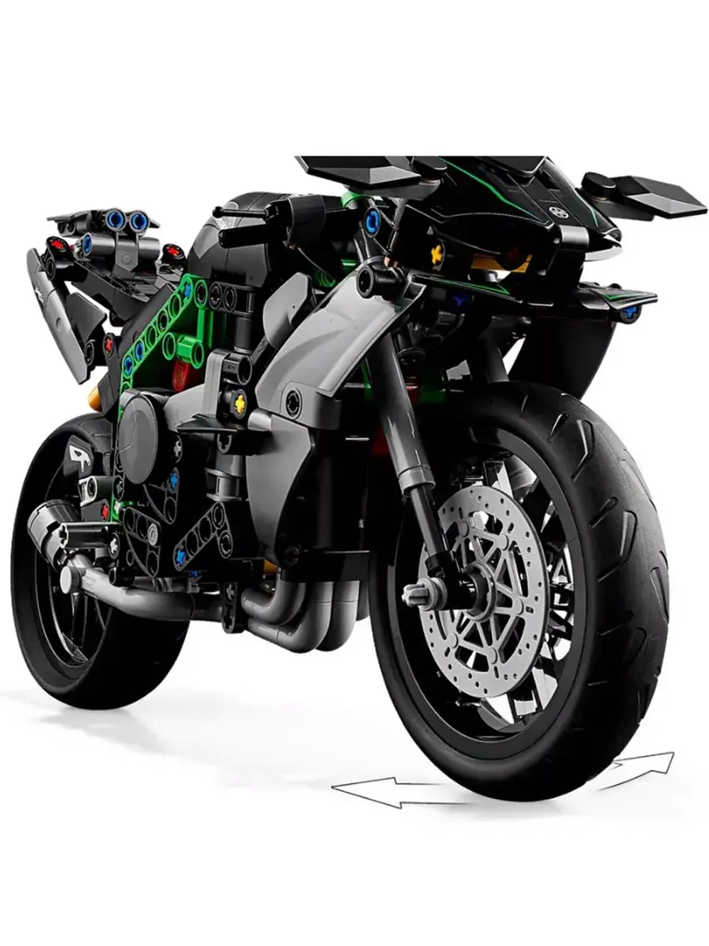Лего Техник 42170 Мотоцикл Kawasaki Ninja H2R Technic